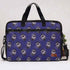 Dog Faces Printed Canvas Laptop Bag - 15.6 inch